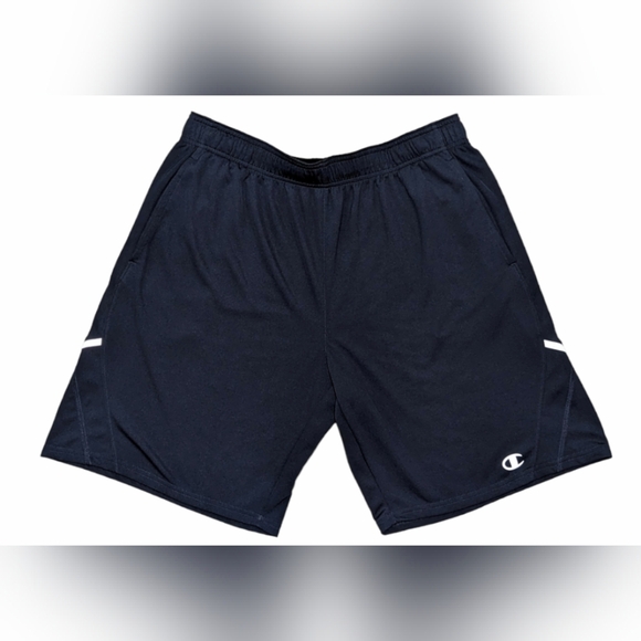 Champion Men's XXL Dark Blue Hi-Vis Performance Basketball Shorts w/Drawstring - Picture 1 of 8